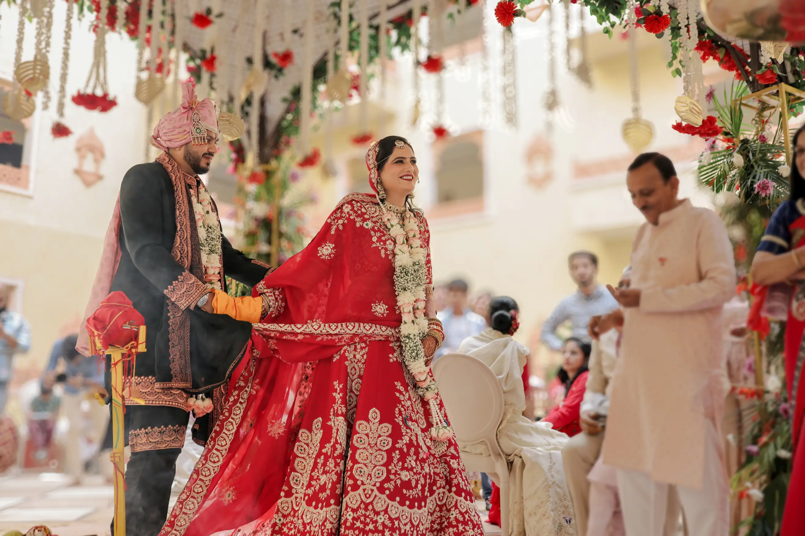 Monish and Anita wedding rituals in Kota