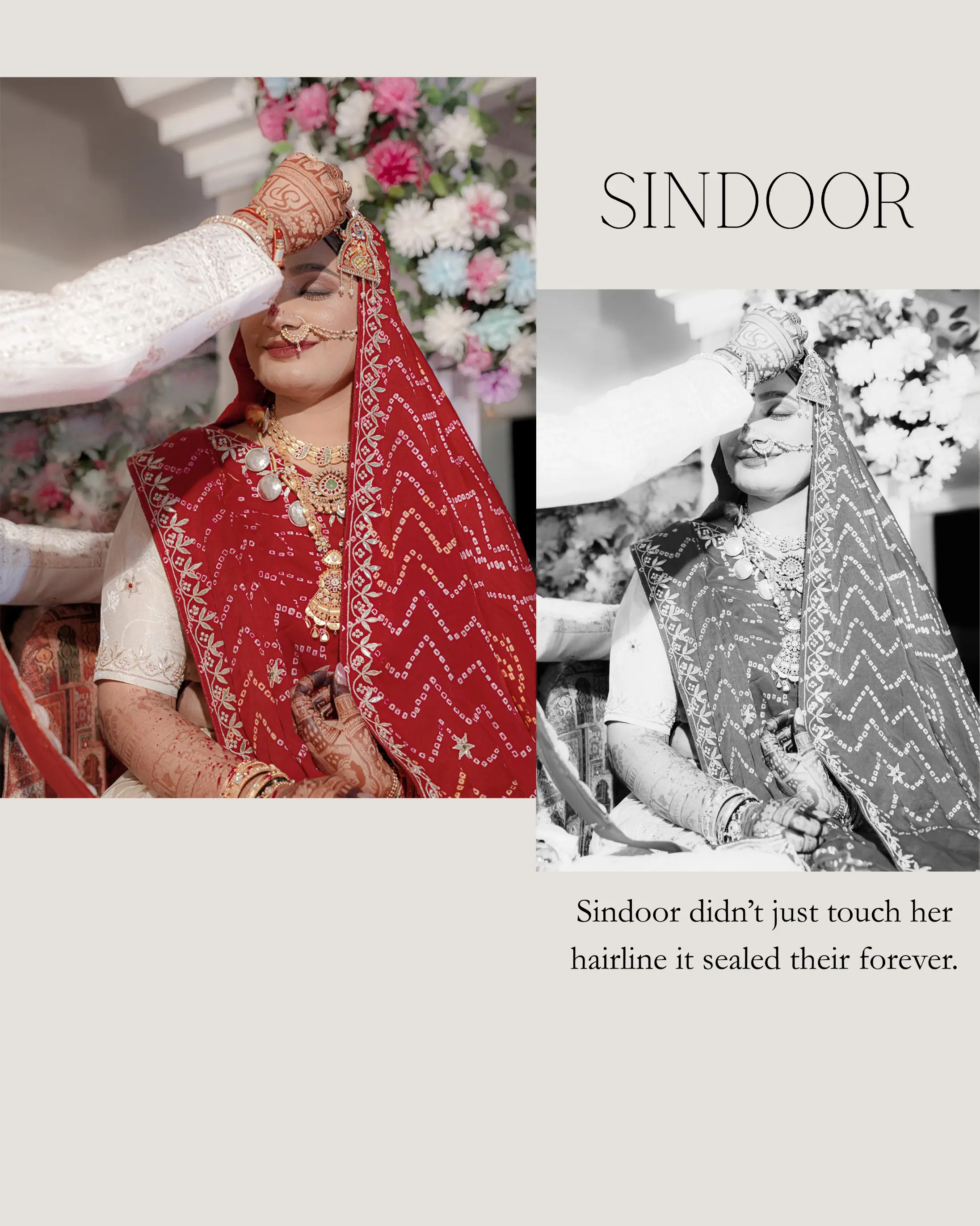 Sharad and Prachi candid wedding moment