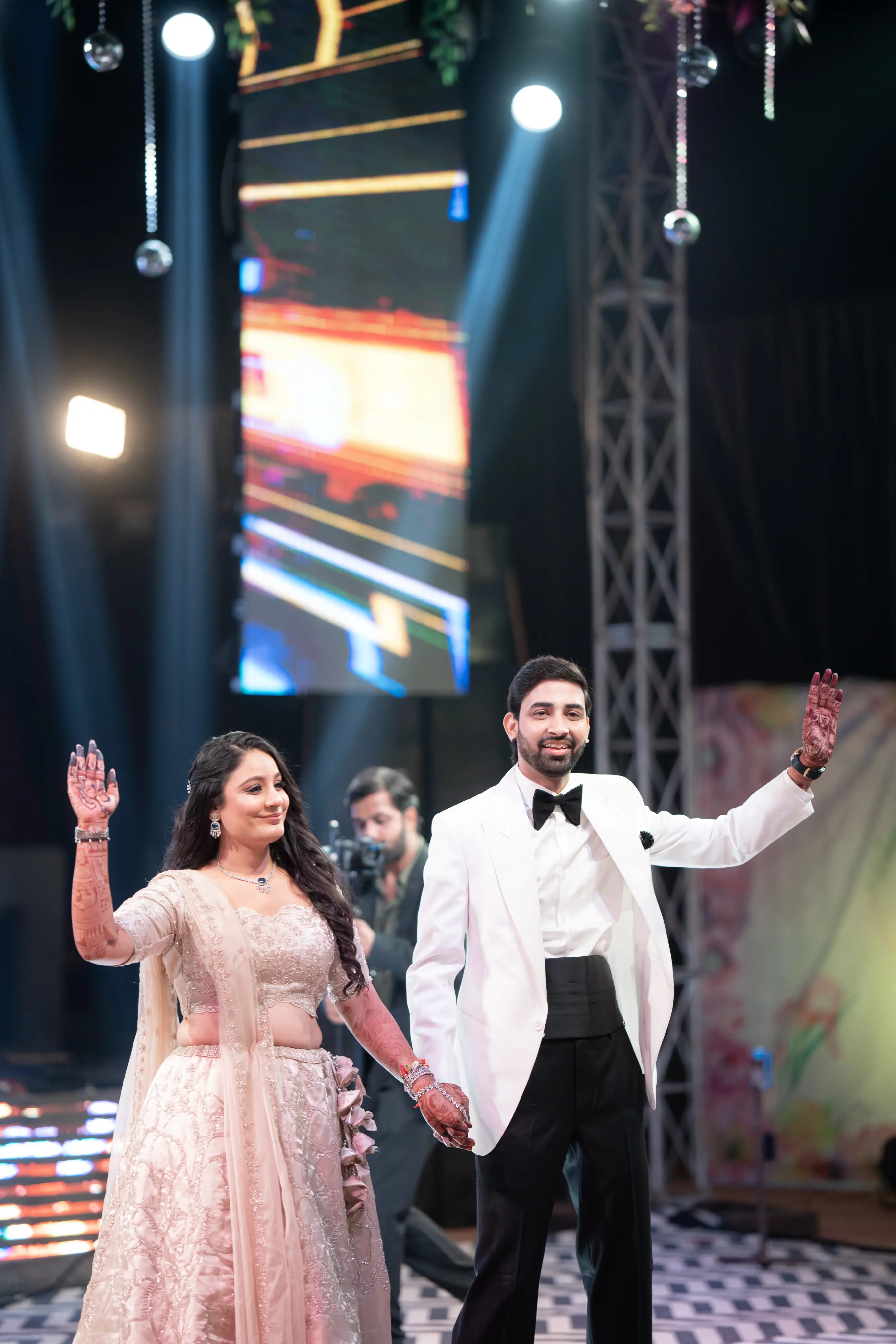 Sharad and Prachi candid wedding moment